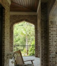 Savannah Grey Handmade Brick Porch with Arches